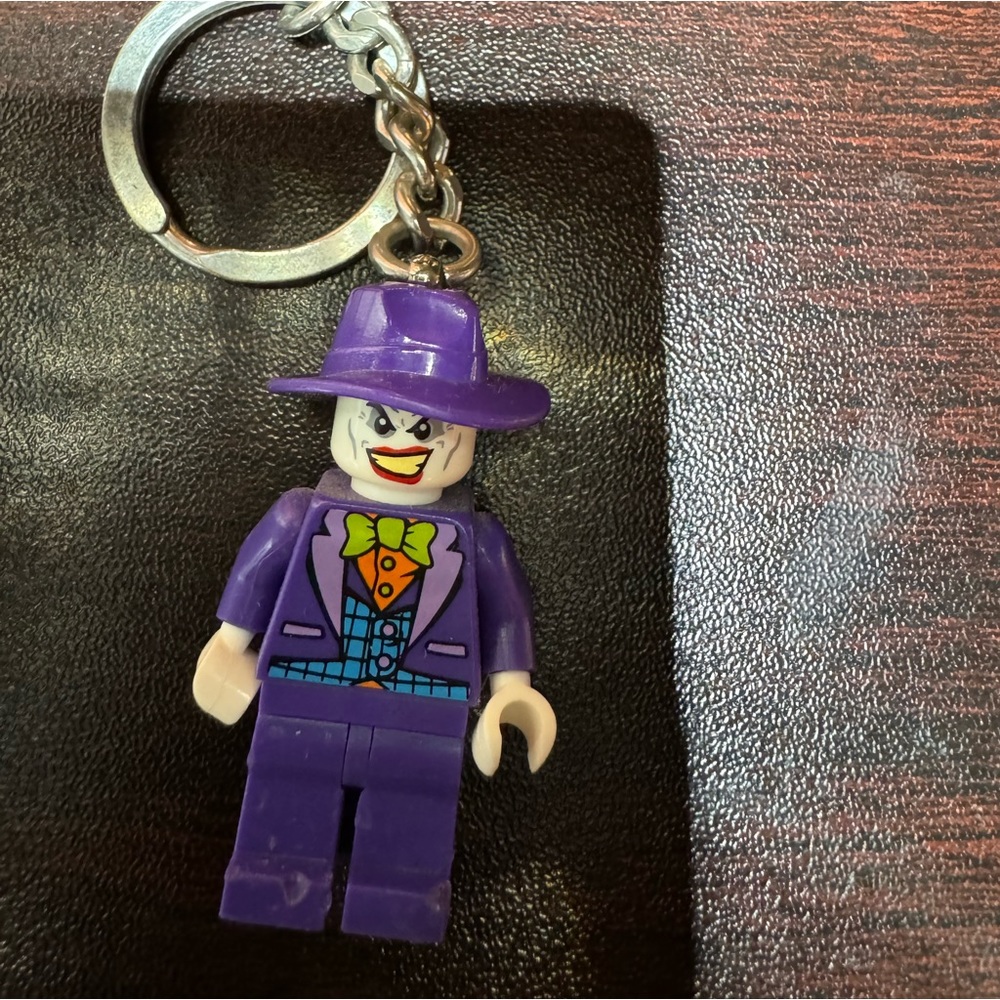 Lego joker keychain - used